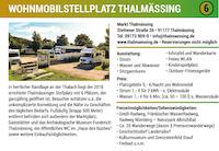 Wohnmobilstellplatz Thalmässing